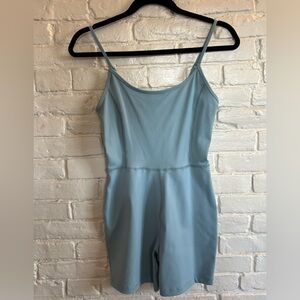 Turquoise Active Romper
